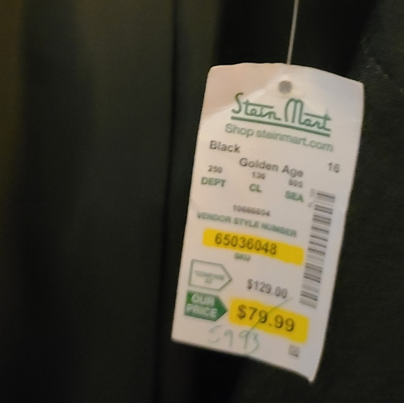 Nine West One-Button Gray Blazer - Picture 5 of 5